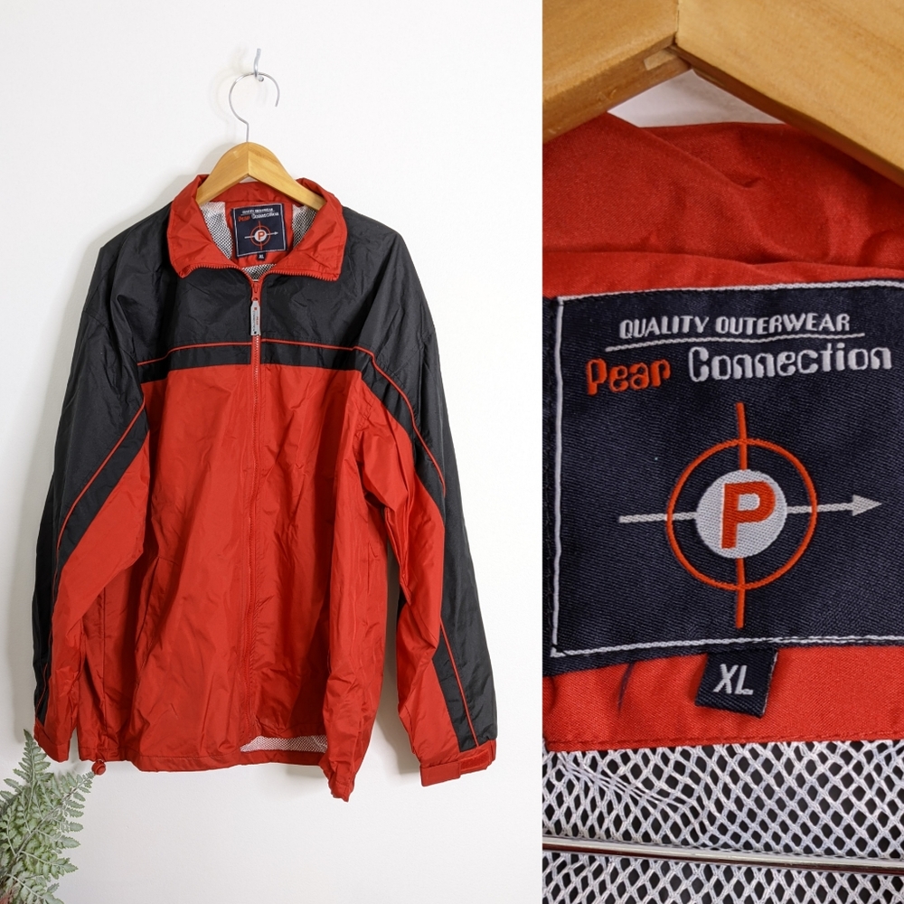 Pear Connection Black and Red Jacket/Coat Sizes XL